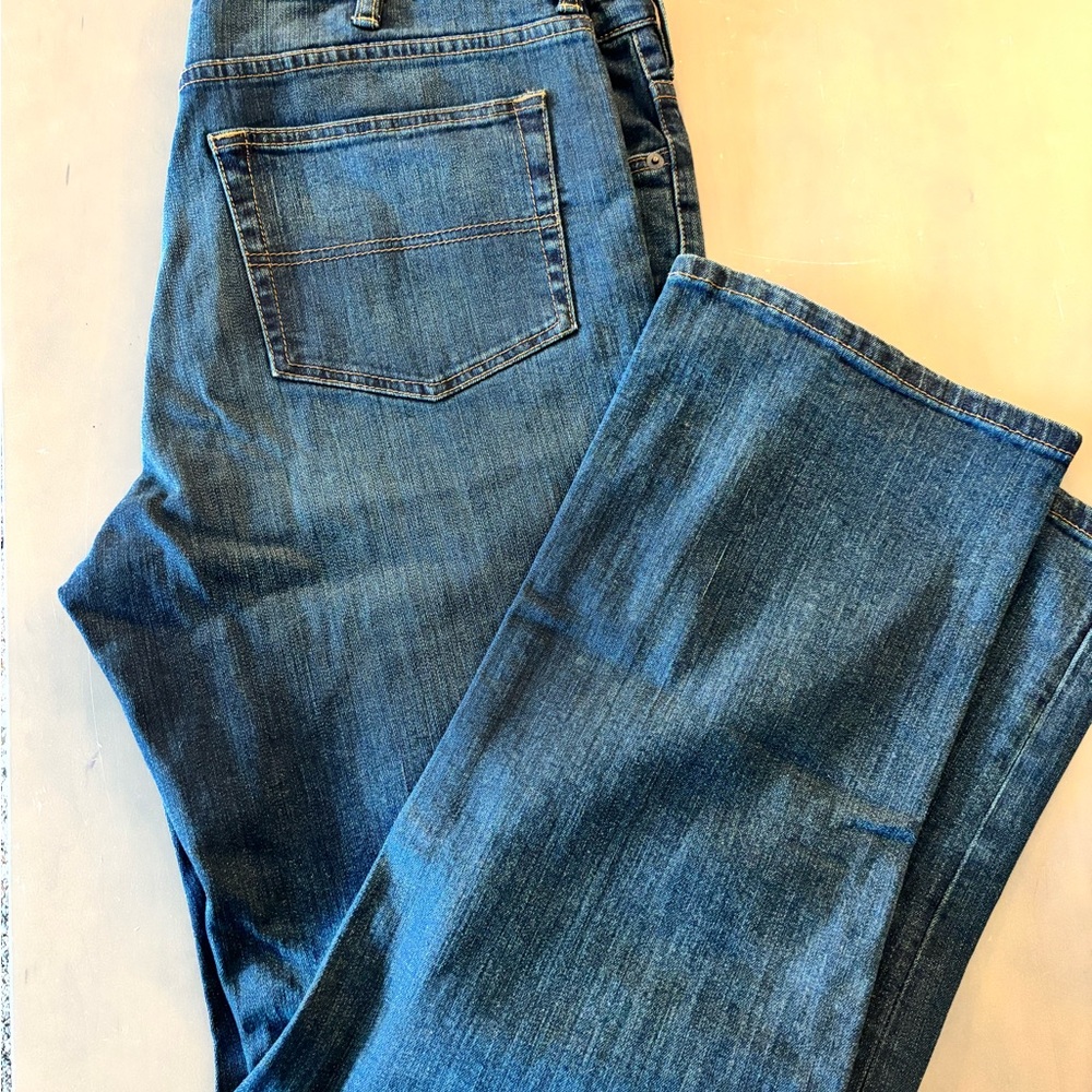 Denver Hayes Dark Blue Straight Leg Jeans